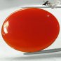 23.95 CT.Natural Oval 25*33 mm. Sunset Red Orange Africa Carnelian Agate çªç