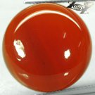 30.87 CT.Natural Round 22 mm. Banded Red Orange Africa Sardonyx Carnelian Gems