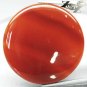 32.96 CT.Natural Round 30 mm. Banded Yellow Red Orange Zone Africa Sardonyx Gems