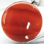 32.96 CT.Natural Round 30 mm. Banded Yellow Red Orange Zone Africa Sardonyx Gems