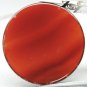 32.96 CT.Natural Round 30 mm. Banded Yellow Red Orange Zone Africa Sardonyx Gems