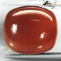 13.26 CT.VVS 1 Natural Cushion 14.5*16.5 mm. Sunset Orange Red Africa Carnelian
