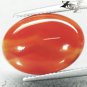 8.63 CT.VVS 1 Natural Oval 13*18 mm Intense Sunset Orange Crystal Yellow Sardonyx