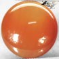 15 CT.Natural Round 20 mm. Sunset Orange Africa Carnelian Agate Loose Gemstone