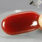 24.38 Ct.Natural Oval 8*34 mm. Rich Orange Africa Carnelian Agate Gemstones