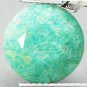 5.04 CT.Natural Oval 11.5mm White Spider Web Mint Blue Green Microcline Amazonite