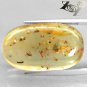 15.34 CT.Natural Oval 16 * 24 mm. Perfect Insects Fossils Brandy Yellow Copal
