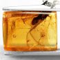 5.6 CT.Natural Cushion 12*15.5 mm. Perfect Moth Fossil Intense Yellow Copal Gems