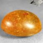 12.72 Ct.Natural Oval 17*22 mm. Insect Fossil Inside Yellow Madagascar Copal