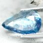 4 CT.Unheated Untreated Natural Pear 10*13 mm. Purpleish Blue Tanga Sapphire Gem