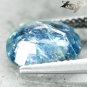 3.6 CT.Untreated Unheated Firely Natural Oval 8*10 mm. Shakespeare Blue Sapphire