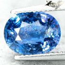 4.12CT.Unheated Untreated Natural Oval 8*10.5 mm. Vivid Cornflower Blue Sapphire
