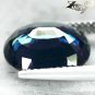 5.36 CT.VVS 1 Unheated Natural Oval 9*12 mm. Intense Greenish Blue Sapphire Gems