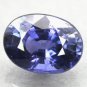 Unheated Untreated Firely Natural Oval 5.5*7 Vivid Blue Tanga Sapphire 1.44 CT.