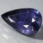 4.78 CT.Not Enhanced Unheated Natural Pear 8*13 mm. Tanga Vivid Blue Sapphire