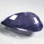 4.78 CT.Not Enhanced Unheated Natural Pear 8*13 mm. Tanga Vivid Blue Sapphire