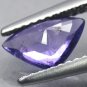 Not Enhanced Untreated Natural Trillion 5.5*9 mm Vivid Purple Sapphire 1.21 CT.