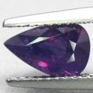 Untreated Natural Pear 5.5*8.5 mm. Intense Purple Violet Tanga Sapphire 1.35 CT.