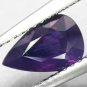 Untreated Natural Pear 5.5*8.5 mm. Intense Purple Violet Tanga Sapphire 1.35 CT.