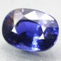 Unheated Untreated Natural Oval 5*7 mm. Exceptional Royal Blue Sapphire 1.27 CT.