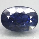 5.61 CT.Unheated Not Enhanced Natural Oval 8*12 mm. Tanga Mine Blue Sapphire Gem