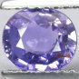 Unheated Natural Oval 6*7 mm. Intense Purple Violet Tanga Sapphire 1.1 CT.Gems