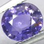 Unheated Natural Oval 6*7 mm. Intense Purple Violet Tanga Sapphire 1.1 CT.Gems