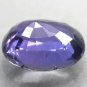 Unheated VVS Natural Oval 5.5*7 mm. Intense Violet Tanga Blue Sapphire 1.32 CT.