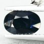 Unheated Not Enhanced Natural Oval 5.5*8.5mm Intense Deep Blue Sapphire 1.66 CT.