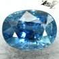 4.04 CT.Unheated Untreated Natural Oval 8 * 11 mm.Royal Blue Tanga Sapphire Gems