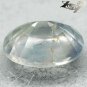 5.4 CT.Unheated Natural Oval 9.5*12 mm. Silver Greenish Blue Tanga Sapphire Gems