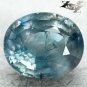 7.16 CT.Unheated Untreated Firely Natural Oval 10 * 12 mm. Green Blue Sapphire