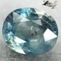7.16 CT.Unheated Untreated Firely Natural Oval 10 * 12 mm. Green Blue Sapphire