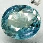 10.18 CT.Unheated Untreated Natural Oval 11.5 * 13 mm. Blue Green Sapphire Gems