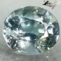 3.14 Ct.Full Fire Unheated Natural Oval 8*9 mm. Bright Green Blue Sapphire &egrave;��&egrave;�&sup2;&egrave;��&aring;&macr;&para;&ccedil;�&sup3;