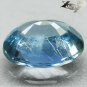 3.28 Ct.Firely Unheated Natural Oval 8*10 mm. Cornflower Blue Sapphire èè²èå¯¶ç³ Gem