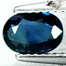 VVS 1 Natural Oval 5*7 mm. Deigo Mine Madagascar Blue Corundum Sapphire 0.81 CT.