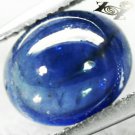 3.19 CT.Natural Oval 7*9 mm. Intense Royal Blue Ceylon Sapphire NO LEAD GLASSED