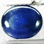 3.19 CT.Natural Oval 7*9 mm. Intense Royal Blue Ceylon Sapphire NO LEAD GLASSED
