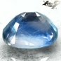 6.2 CT.Unheated Natural Oval 8*12 mm Intense Cornflower Blue Color Change Sapphire
