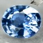 Full Fire Unheated Natural Oval 6.7*7.8 mm Intense Blue Tanga Sapphire 1.83 Ct.