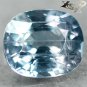 2.64 Ct.Full Fire Unheated Natural Oval 7*8.5 Moderate Greenish Blue Sapphire