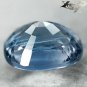 2.64 Ct.Full Fire Unheated Natural Oval 7*8.5 Moderate Greenish Blue Sapphire