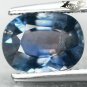 2.17 Ct.Unheated Natural Oval 7*9 mm Labradorescence Violetish Blue Sapphire