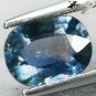 2.17 Ct.Unheated Natural Oval 7*9 mm Labradorescence Violetish Blue Sapphire
