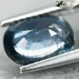 2.17 Ct.Unheated Natural Oval 7*9 mm Labradorescence Violetish Blue Sapphire