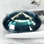 4.99 CT.Unheated Firely Natural Oval 8.5*11 mm Intense Blue Green Sapphire ç¶ è²è寶ç³