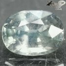 5.95 CT.Firely Unheated Natural Oval 9*12 mm. Silver Green Tanga Sapphire Gems