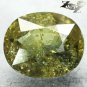 6.05 CT.Unheated Natural Oval 10*11.5 mm. Intense Honey Yellow Green Sapphire