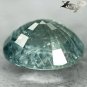 5.59 Ct.Firely Unheated Natural Oval 9.2*11 Ligth Greenish Blue Tanga Sapphire